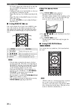 Предварительный просмотр 26 страницы Yamaha BD-S1900 Owner'S Manual