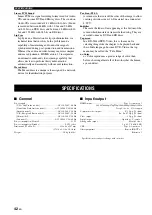 Preview for 46 page of Yamaha BD-S671 Owner'S Manual