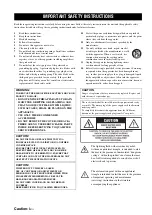 Preview for 2 page of Yamaha BD-S671BL Owner'S Manual