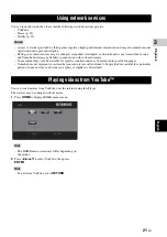 Preview for 25 page of Yamaha BD-S673 Owner'S Manual