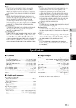 Preview for 47 page of Yamaha BD-S673 Owner'S Manual