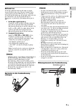 Preview for 105 page of Yamaha BD-S673 Owner'S Manual