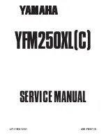 Preview for 1 page of Yamaha BEARTRACKER YFM250XC Service Manual