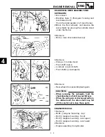 Preview for 102 page of Yamaha BEARTRACKER YFM250XC Service Manual