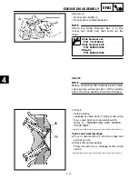 Preview for 116 page of Yamaha BEARTRACKER YFM250XC Service Manual