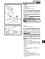 Preview for 255 page of Yamaha BEARTRACKER YFM250XC Service Manual