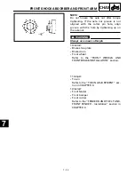 Preview for 262 page of Yamaha BEARTRACKER YFM250XC Service Manual