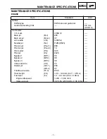 Preview for 322 page of Yamaha BEARTRACKER YFM250XC Service Manual