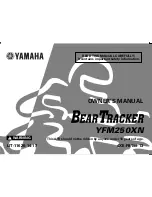 Yamaha BEARTRACKER YFM250XN Owner'S Manual preview