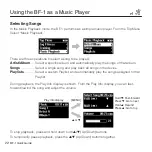 Preview for 22 page of Yamaha BF-1 - BODiBEAT Music Player/Heart Rate... Quick Manual