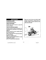 Preview for 87 page of Yamaha BLASTER YFS200M Owner'S Manual