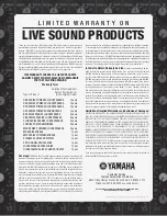 Preview for 8 page of Yamaha BR10 Owner'S Manual