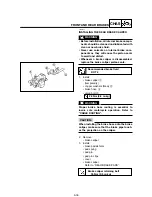 Предварительный просмотр 244 страницы Yamaha BT1100 2002 Service Manual