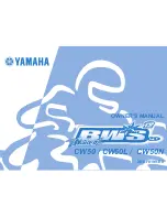 Yamaha BWS CW50L Owner'S Manual preview