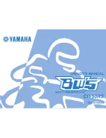 Yamaha BWS CW50RS Owner'S Manual preview