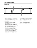 Preview for 4 page of Yamaha C 450 Owner'S Manual