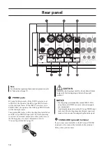 Предварительный просмотр 10 страницы Yamaha C-5000 Owner'S Manual