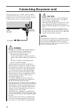 Предварительный просмотр 26 страницы Yamaha C-5000 Owner'S Manual