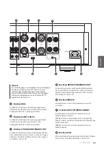 Предварительный просмотр 93 страницы Yamaha C-5000 Owner'S Manual