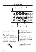 Предварительный просмотр 130 страницы Yamaha C-5000 Owner'S Manual