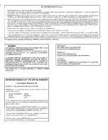 Preview for 2 page of Yamaha C20A Operation Manual