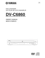 Yamaha C6860 - DV DVD Changer Owner'S Manual preview