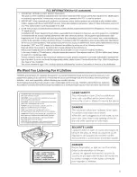 Предварительный просмотр 3 страницы Yamaha C6860 - DV DVD Changer Owner'S Manual