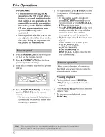 Предварительный просмотр 16 страницы Yamaha C6860 - DV DVD Changer Owner'S Manual