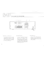 Предварительный просмотр 6 страницы Yamaha ca-410 Owner'S Manual