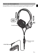 Preview for 5 page of Yamaha Casque HPH-M82 Owner'S Manual