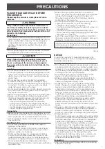 Preview for 2 page of Yamaha CBR series Owner'S Manual