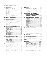 Preview for 6 page of Yamaha CBX-D5 Operating Manual