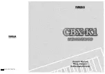 Yamaha CBX-K1 Owner'S Manual preview