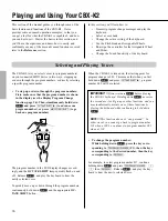 Preview for 16 page of Yamaha CBX-K2 Owner'S Manual