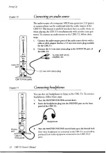 Предварительный просмотр 27 страницы Yamaha CBX-T3 Owner'S Manual