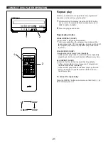 Preview for 23 page of Yamaha CC-90 Owner'S Manual