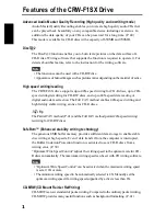 Preview for 10 page of Yamaha CD Recordable/Rewritable Drive CRW-F1SX Owner'S Manual