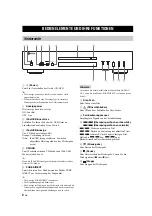 Preview for 30 page of Yamaha CD-S300 Owner'S Manual