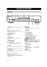 Preview for 42 page of Yamaha CD-S300 Owner'S Manual