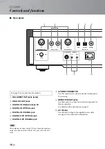 Предварительный просмотр 10 страницы Yamaha CD-S3000 Owner'S Manual