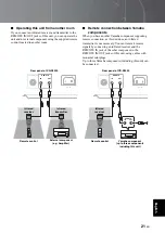 Предварительный просмотр 21 страницы Yamaha CD-S3000 Owner'S Manual