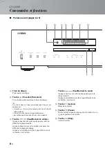 Предварительный просмотр 38 страницы Yamaha CD-S3000 Owner'S Manual