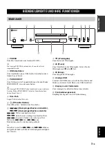 Предварительный просмотр 51 страницы Yamaha CD-S700 Owner'S Manual