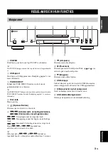 Предварительный просмотр 139 страницы Yamaha CD-S700 Owner'S Manual