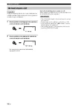 Предварительный просмотр 150 страницы Yamaha CD-S700 Owner'S Manual