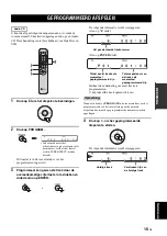 Предварительный просмотр 151 страницы Yamaha CD-S700 Owner'S Manual