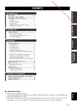 Preview for 5 page of Yamaha CD-S700B Owner'S Manual