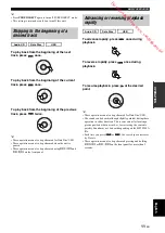 Preview for 15 page of Yamaha CD-S700B Owner'S Manual