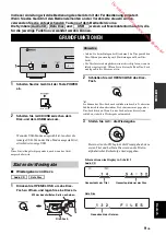 Preview for 57 page of Yamaha CD-S700B Owner'S Manual