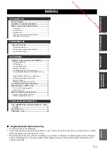 Preview for 71 page of Yamaha CD-S700B Owner'S Manual